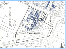 画像：再開発区域位置図