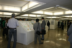 写真:パネル展示