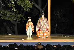 写真:狂言の舞台