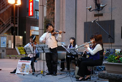 写真:アンフィニオーケストラの演奏