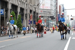 写真：警視庁騎馬隊