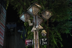 写真：6月21日の消灯の様子（モア2番街）