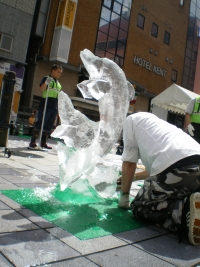 第2回氷彫刻オールスター歌舞伎町大会（新宿区後援）画像1