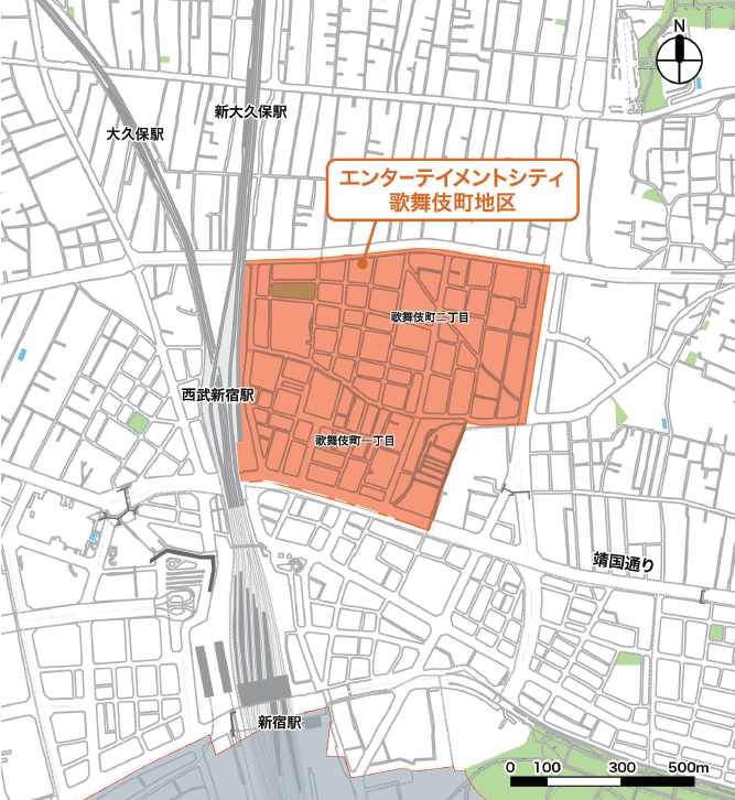  エンターテイメントシティ歌舞伎町地区