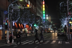写真:歌舞伎町を華やかに彩るイルミネーション