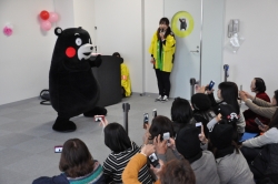 写真:くまモンのステージ