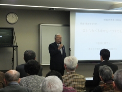 写真：新宿区医師会木島会長のあいさつ