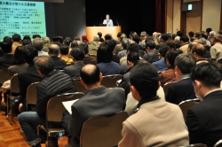 写真:200名を超える区民等が来場