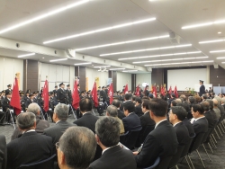 写真:新宿消防団始式の様子
