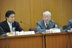写真:堺屋さんと区長