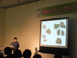 写真:受章者の発表