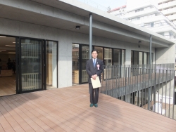 写真:子ども園の外観