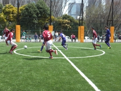 写真:試合の様子