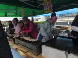 写真：模擬店の様子