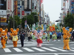 写真：パレードの様子