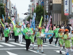 写真:パレードの様子