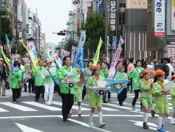 写真：パレードの様子