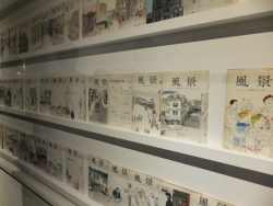 写真:館内の展示