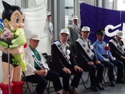 写真:式典の様子