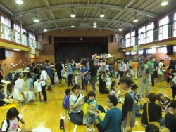 写真：いぶき町会夏まつりの様子