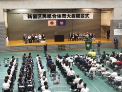 写真：開会式の様子