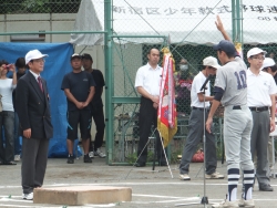 写真：選手宣誓