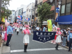写真:牛込警察署パレードの様子
