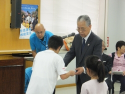 写真:表彰式の様子