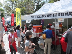 写真：模擬店の様子