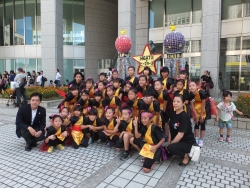 写真：新宿から参加した子供たち