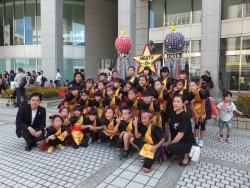 写真:新宿から参加した子供たち