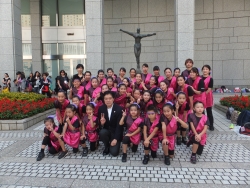 写真：新宿から参加した子供たち