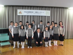 写真:早稲田少年少女合唱団の皆さん