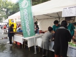 写真:早稲田かつお祭りの様子