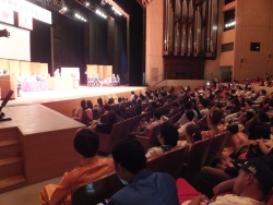 写真:日本定住難民とのつどいの様子