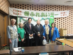 写真:榎町地域センターまつりでの記念撮影