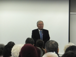 写真:木島新宿区医師会長のあいさつ
