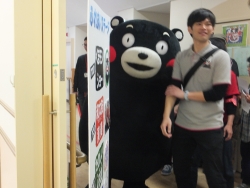 写真:「くまモン」も登場