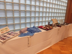 写真:会場の展示