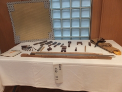 写真:会場の展示