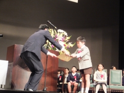 写真:表彰式の様子