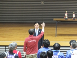 写真:選手宣誓の様子
