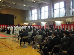 写真:武道始式の様子
