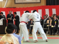 写真:武道始式の様子