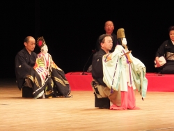 写真:鶴賀若狭掾様による新内節浄瑠璃