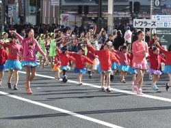 写真：パレードの様子