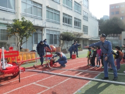 写真：消防団・消防署の皆さん