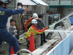 写真：消防防災フェアの様子