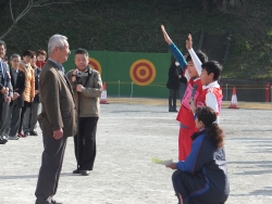 写真：選手宣誓