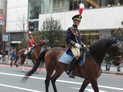 写真：騎馬隊